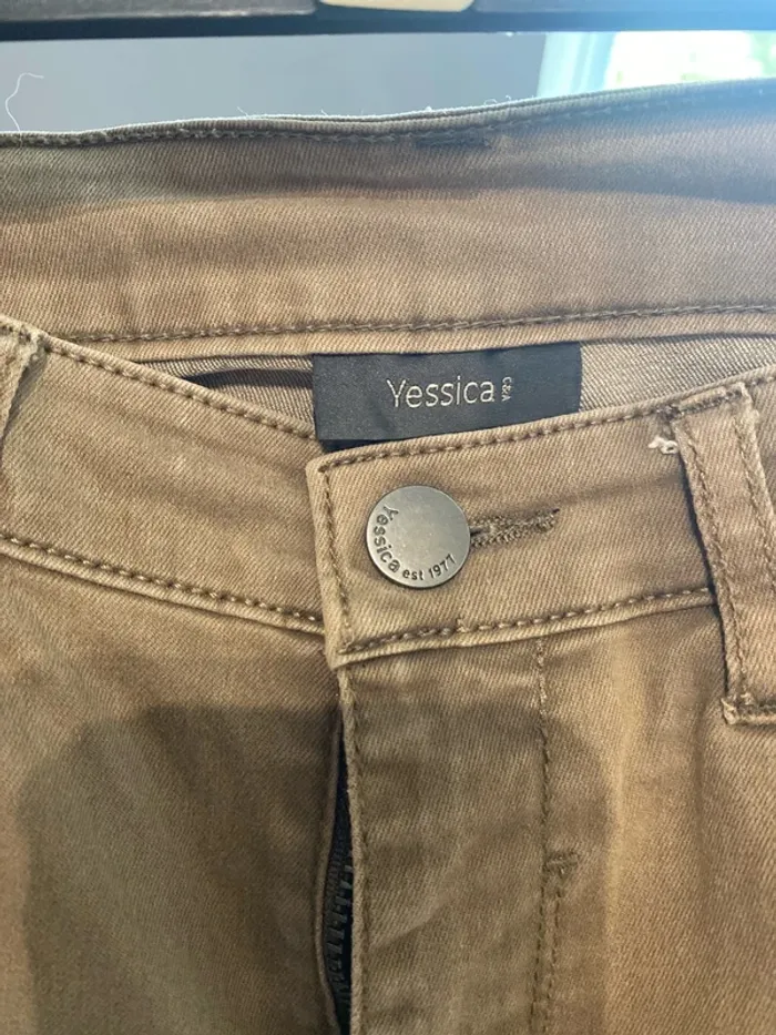 Jeans marron clair - photo numéro 2