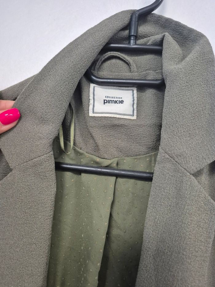 Blazer kaki pimkie taille m - photo numéro 4