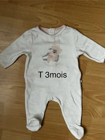 Pyjama Obaibi T 3mois