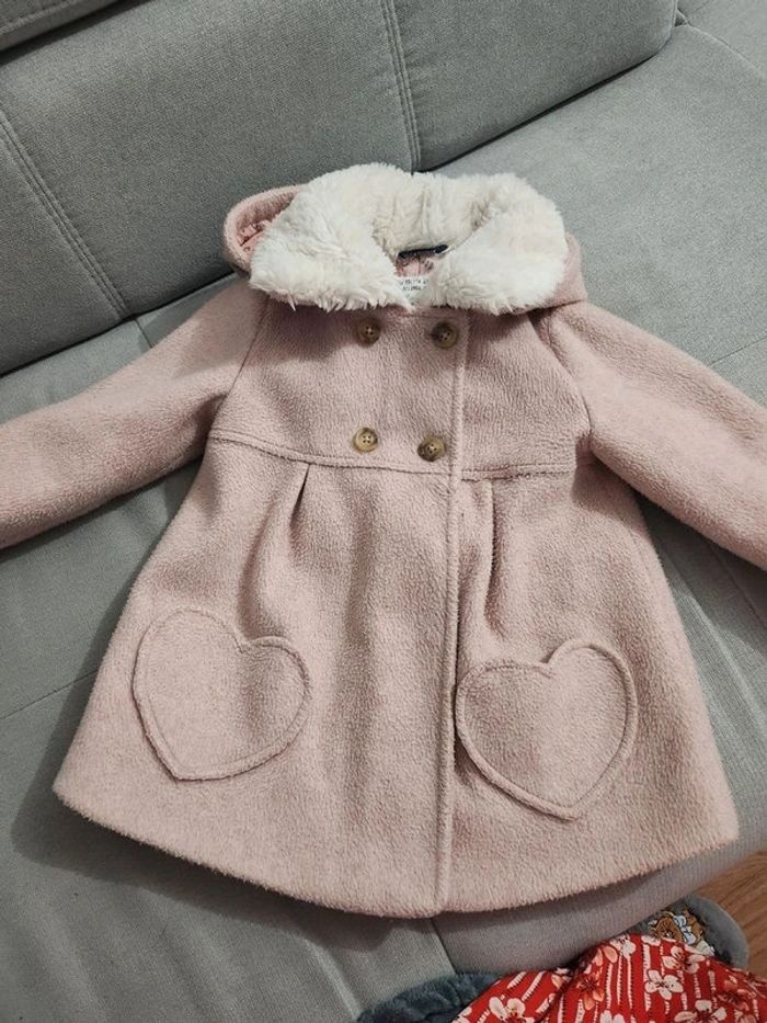 Manteau rose