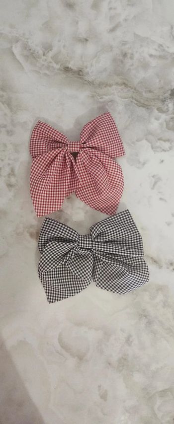 Lot de barrettes à noeud pour