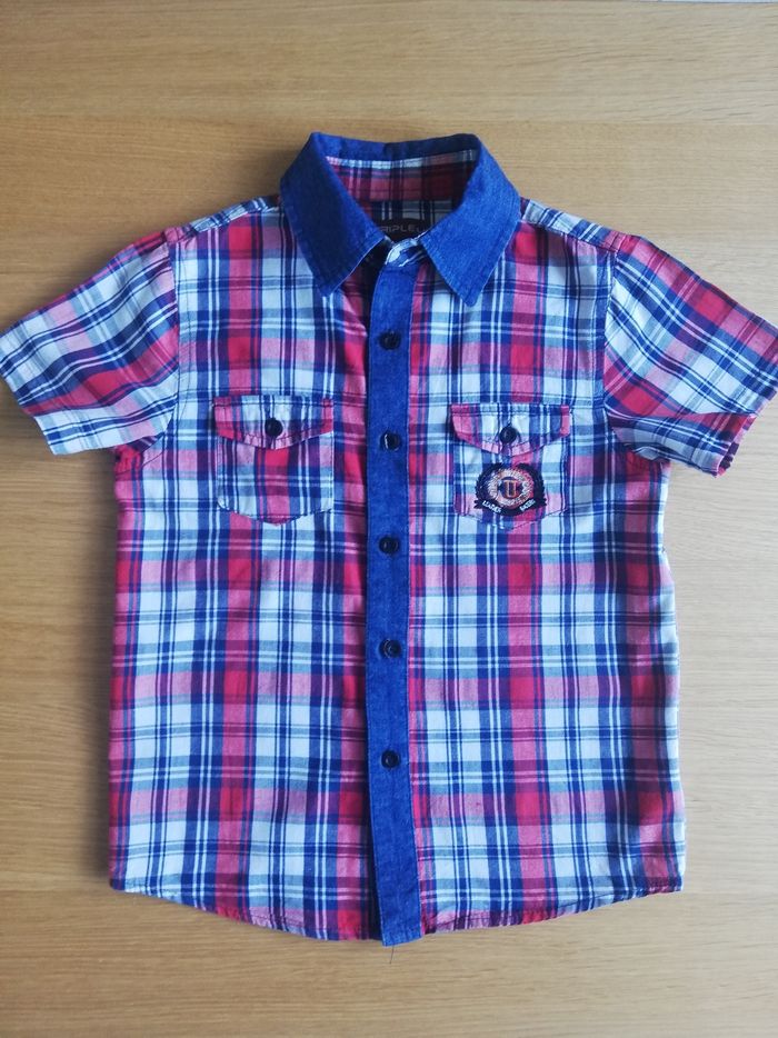 Chemise manches courtes