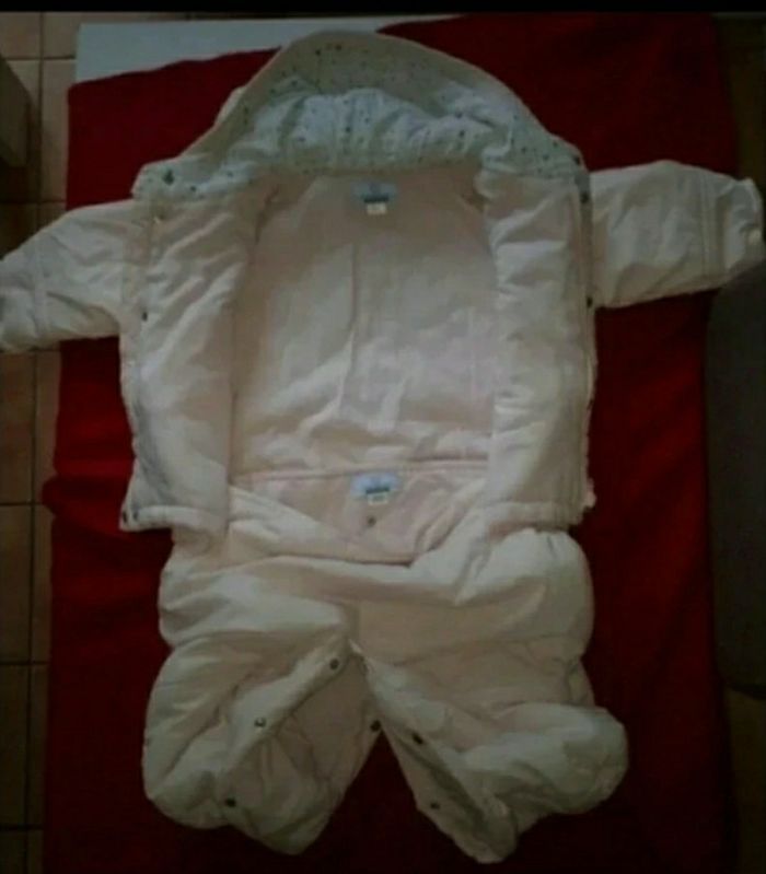 Manteau / combinaison à capuche 2 pièces - photo numéro 3