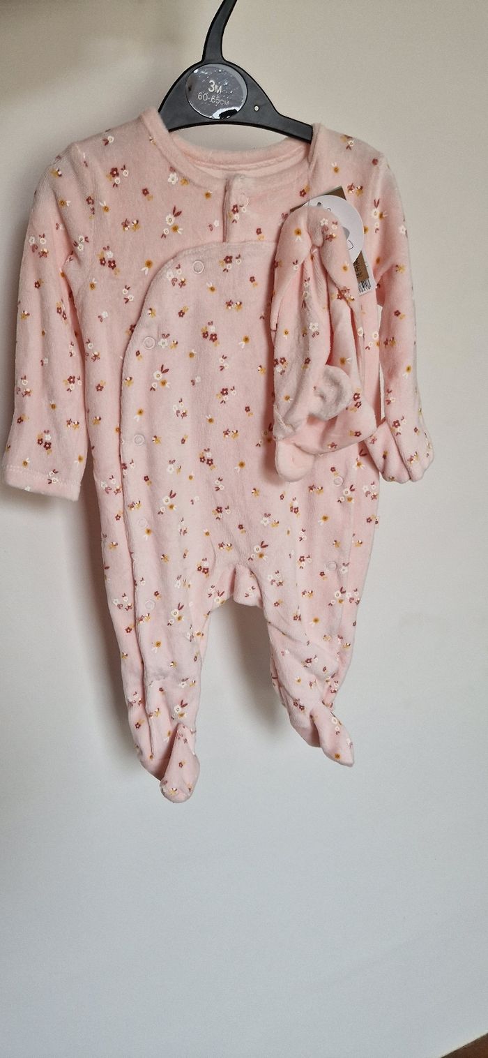 Pyjama et bonnet Inextenso 3 M - photo numéro 4