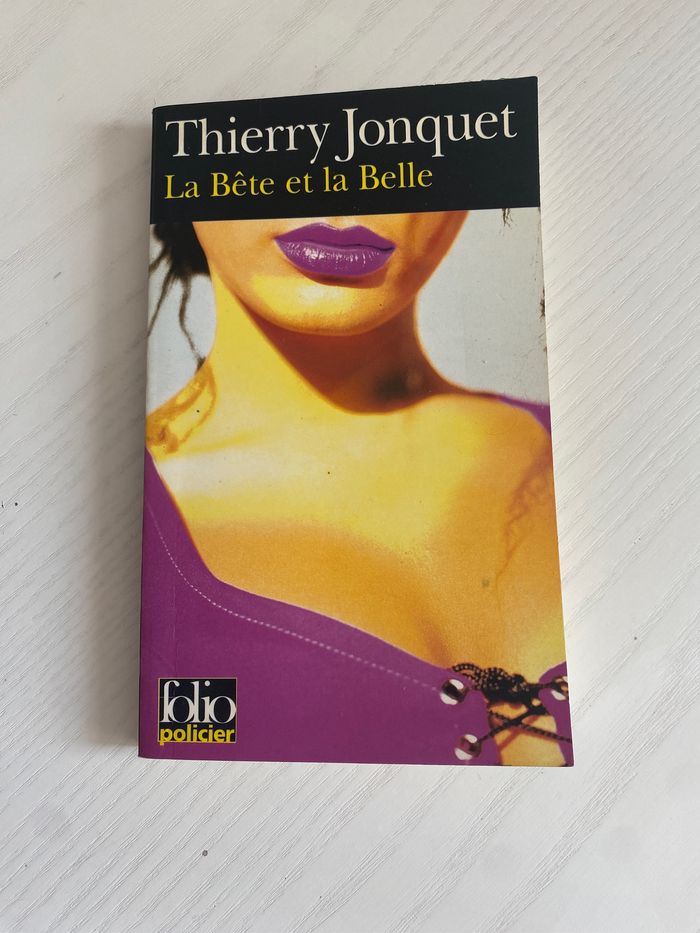 Livre La belle et la bete Thierry jonquet