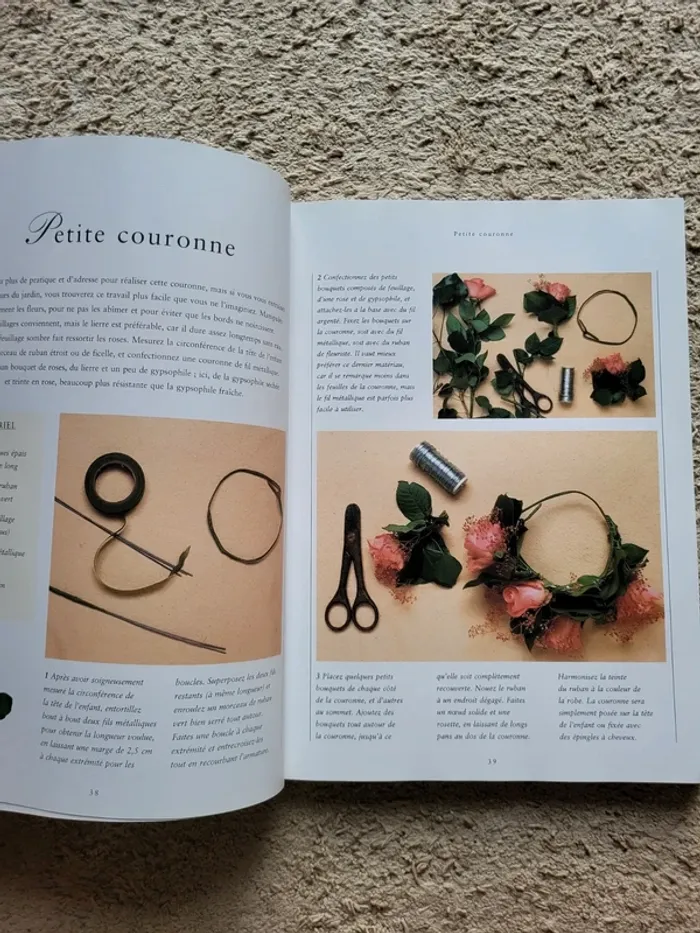 Livre "Fleurs en fête" de Joanna Sheen - 40 bouquets et compositions pour toutes les occasions - photo numéro 7