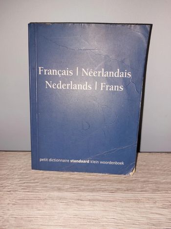 Livre dictionnaire français néerlandais