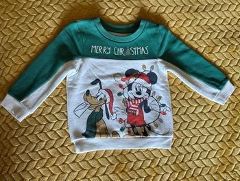 Pull de noël Disney Mickey bébé garçon 12 mois