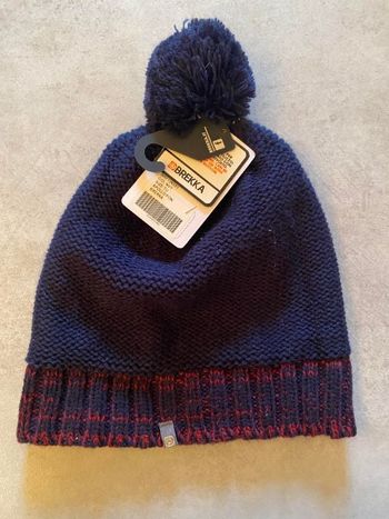 Bonnet homme bleu marine Brekka