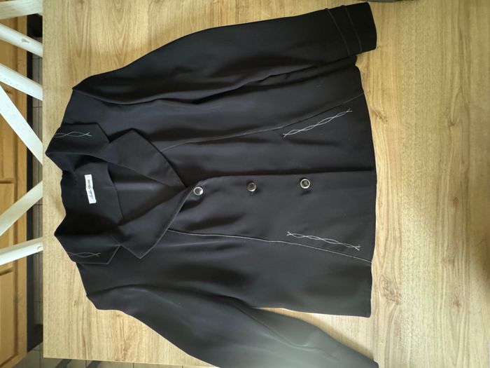 Veste de tailleur noire Christine Laure taille 44 - photo numéro 8