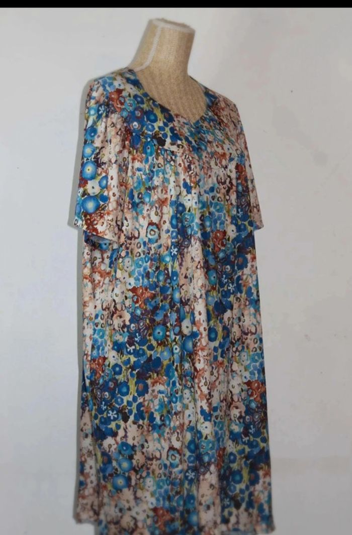 Robe été - Multicolore - Damart - 54/56 - photo numéro 8