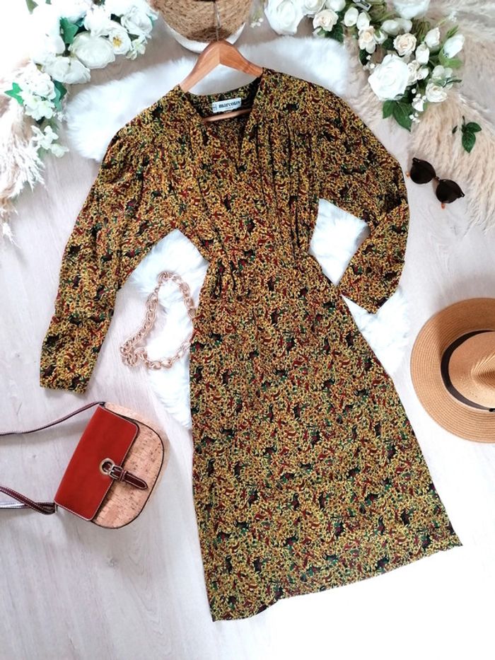 Robe longue taille L