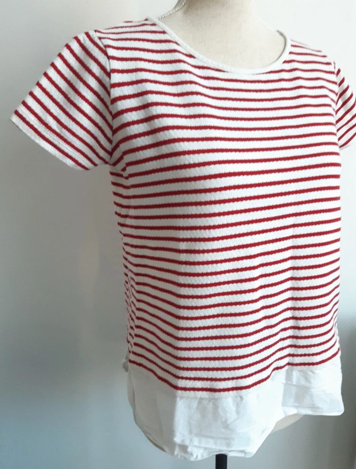 Tee shirt rayé M&S T42 - photo numéro 3