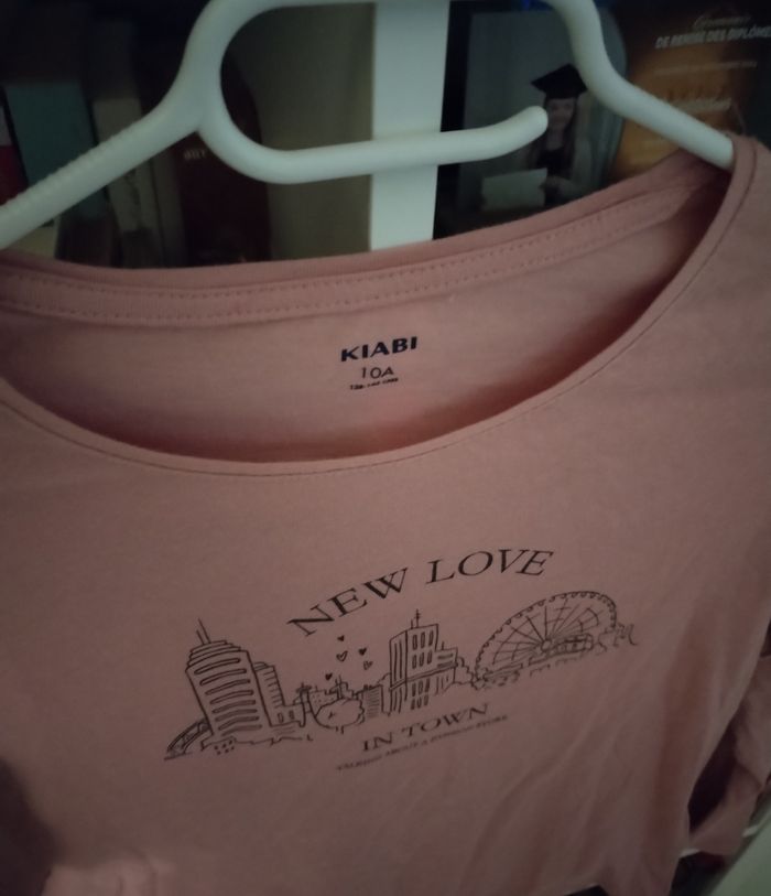 Haut manches longues "Kiabi" 100% coton neuf
