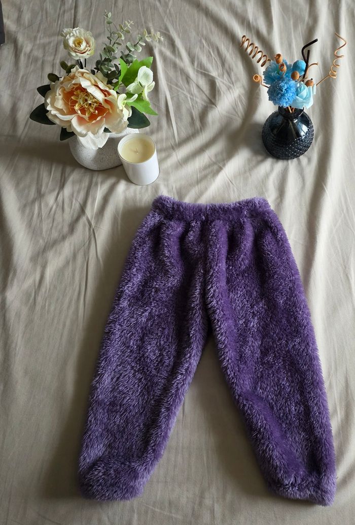 PatPat Ensemble Polaire Violet Très bon état 18-24 mois - photo numéro 7