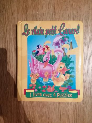 Livre puzzle le vilain petit canard