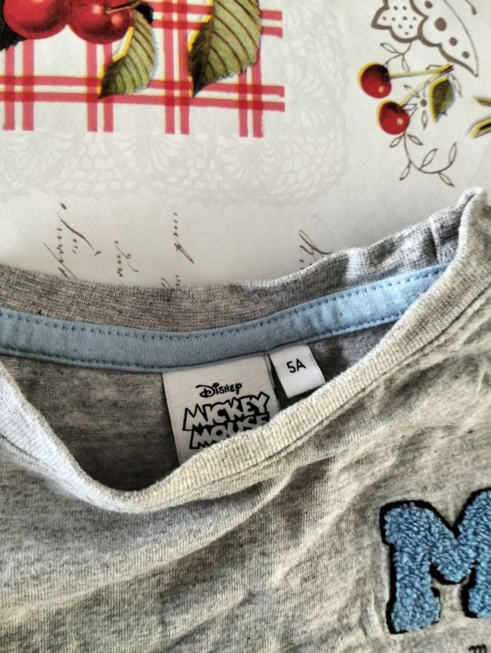 T-shirt manches courtes Mickey (5 ans) 100% coton - photo numéro 5