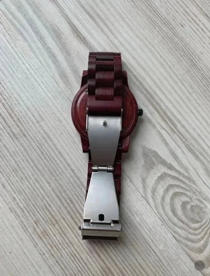Montre Holzkern en bois – montre homme - photo numéro 4