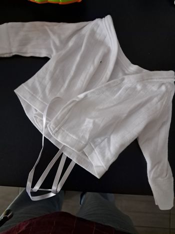 Brassière blanche 1 mois