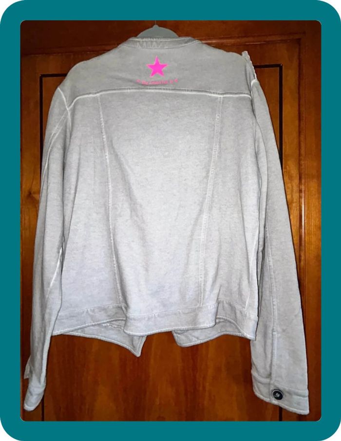 Veste gris clair L/XL Chantal B - photo numéro 6