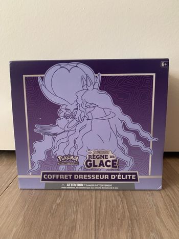 ETB - Coffret Dresseur d’Élite Règne de Glace (vide)