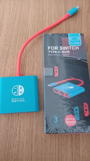 Station d'accueil pour Nintendo switch NEUVE 