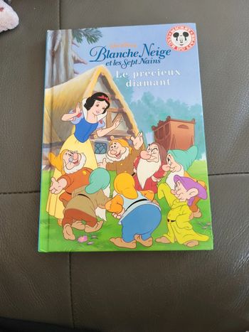 Livre blanche neige et les sept nains le précieux diamant