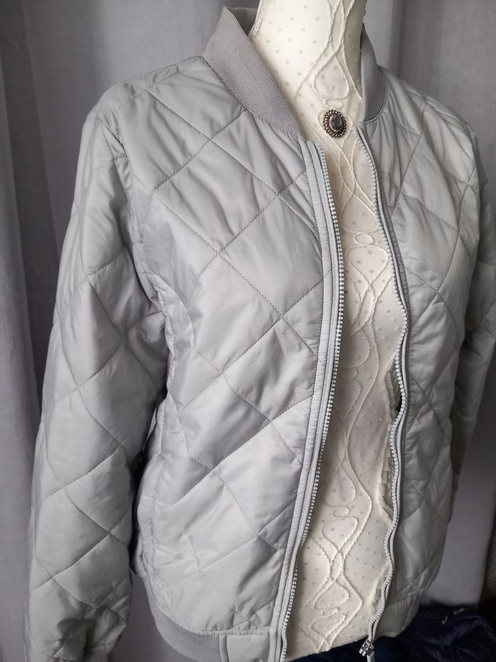 Blouson femme taille 40 gris - photo numéro 2