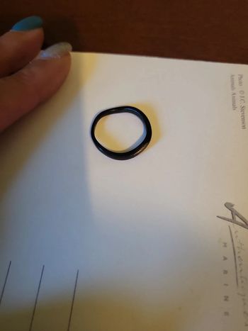 Bague en argent ancienne taille 53