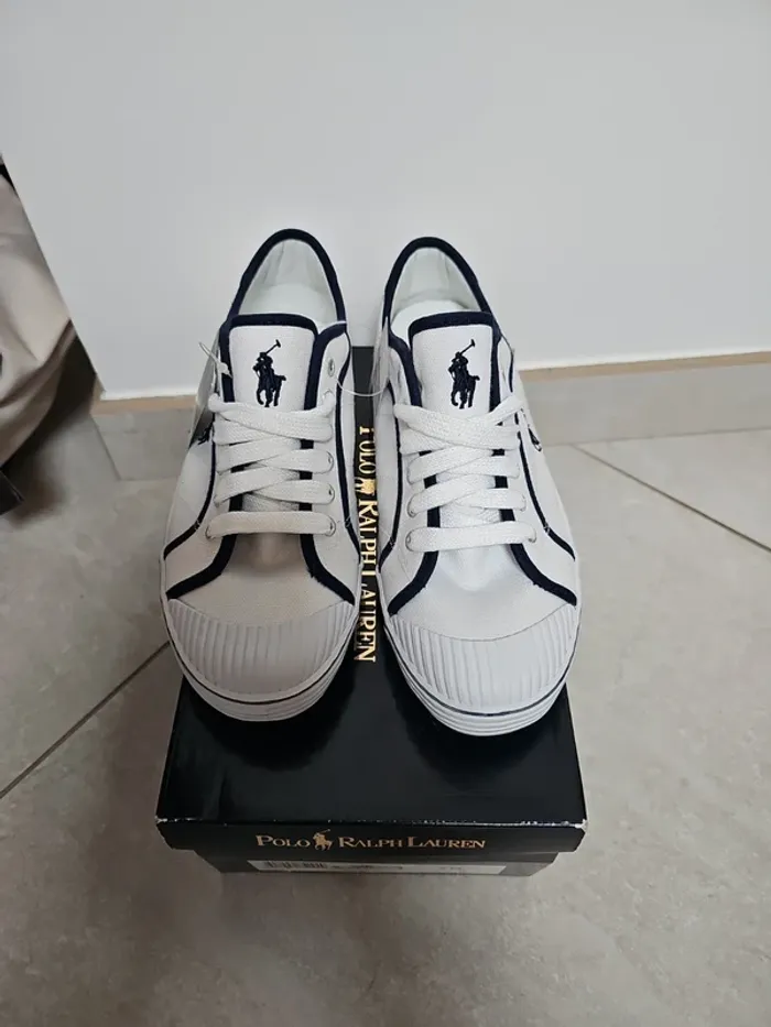 Authentiques baskets de la marque Ralph Lauren - photo numéro 5