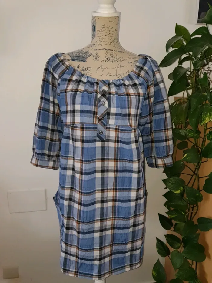 Tunique longue bleue 42/44