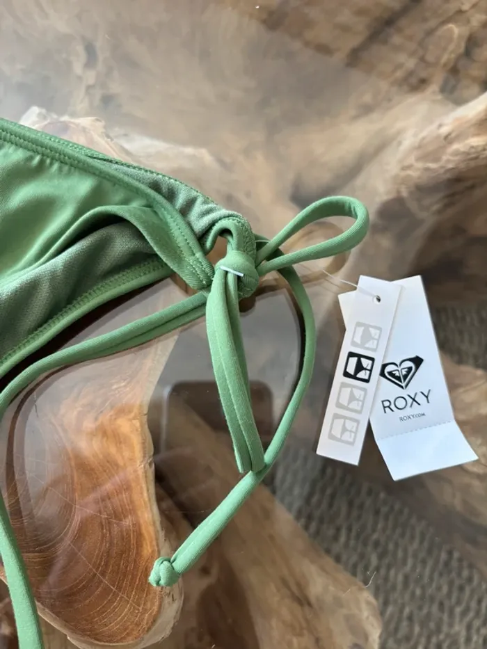 Bas de maillot de bain Roxy vert kaki - photo numéro 3