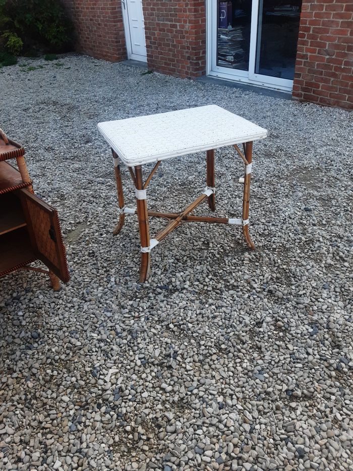 2 Meubles des années 20/30 bambous osier - photo numéro 2