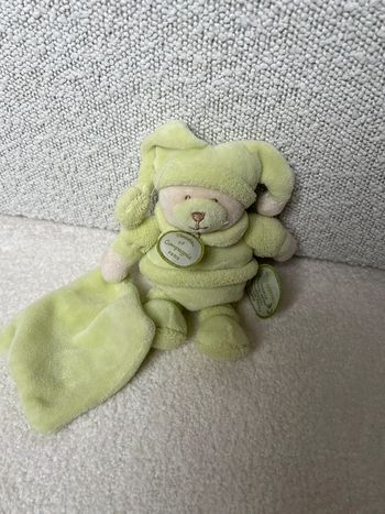 Douche ours vert Doudou et compagnie