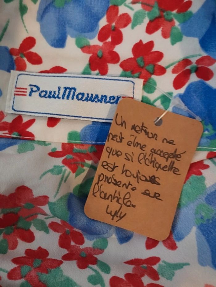Blouse ou chemisier Paul Mausner taille 42 - photo numéro 6