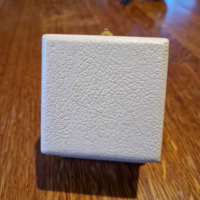 Rond de Serviette en Métal Argenté dans son coffret d'origine, Neuf jamais utilisé - photo numéro 7