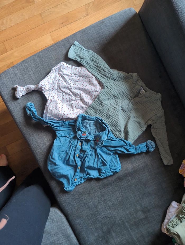 Lots chemises différentes marques