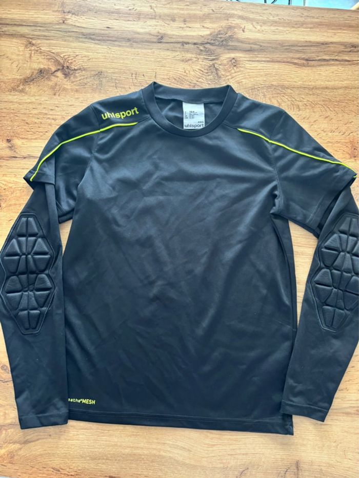 T-shirt manches longues gardien foot Uhlsport taille 14 ans