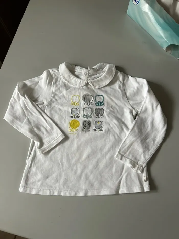 T-shirt manches longues fille