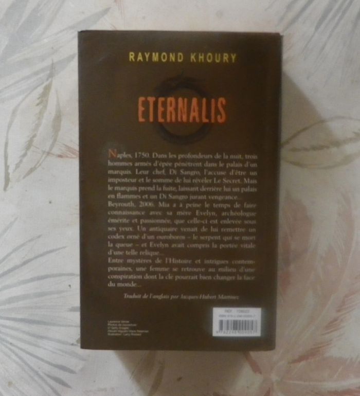 Eternalis de Raymond Khouris Ed. France Loisirs - photo numéro 2
