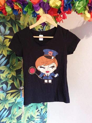 Tee-shirt strass