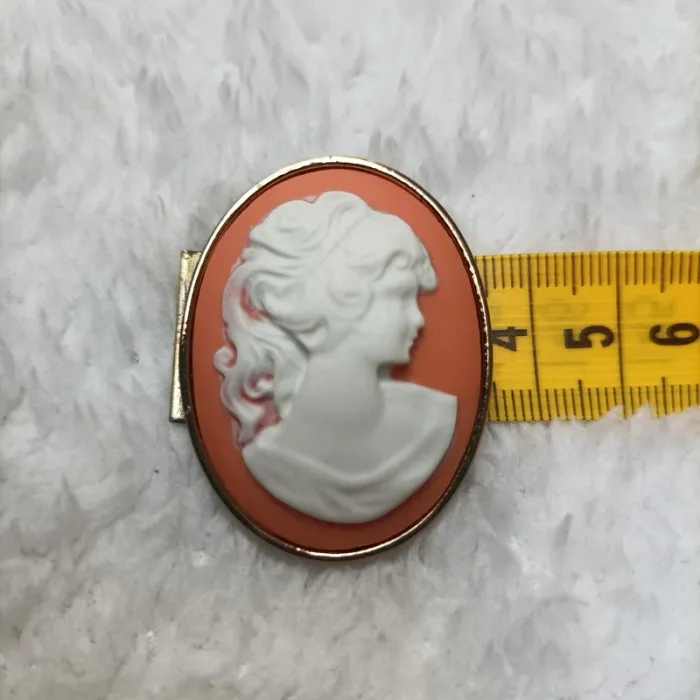 Broche/pendentif camée vintage - photo numéro 6