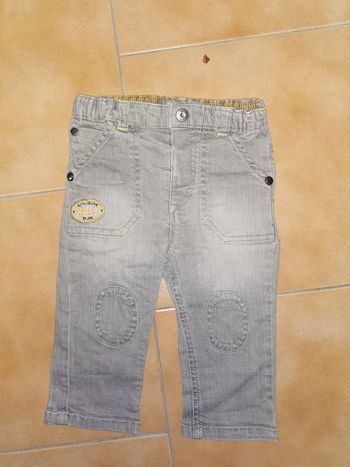 Jean gris 9 mois