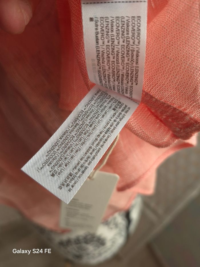 💕joli Écharpe Snood Esprit - Lin & Ecovero - Neuf avec étiquette femme 🌸 - photo numéro 9