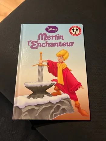 Livre pour enfants Disney merlin l enchanteur