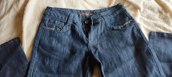 Pantalon jeans femme - photo numéro 4
