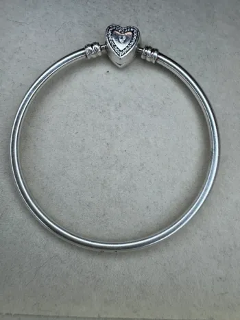 Bracelet Jonc Pandora Authentique Family Forever T17