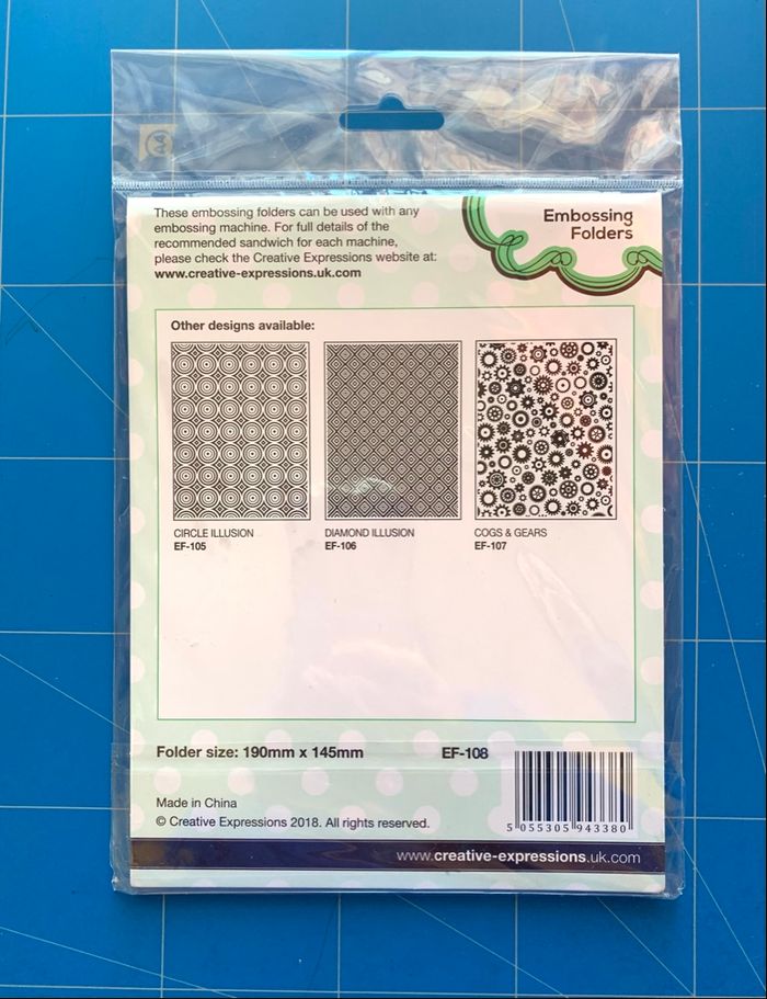 Embossing folder motifs fleurs Creative Expressions - photo numéro 2