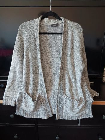 Gilet gris Yessica Taille S36