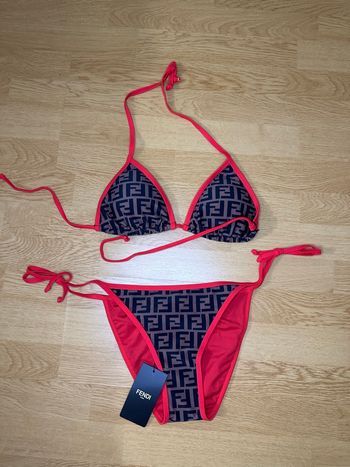 Maillot de bain F rouge